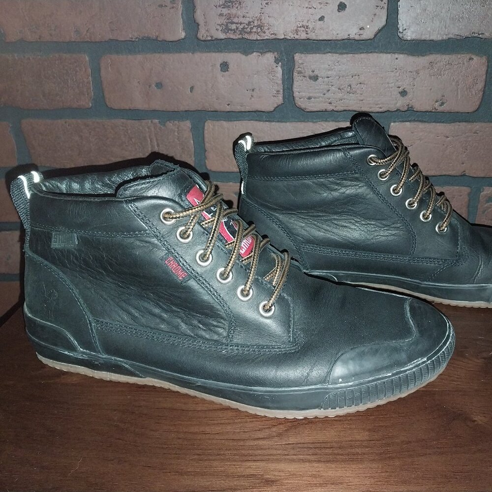 Chrome Industries Storm Boot, Mens 8.5 Black Leather